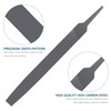 6-inch Flat Medium Cut File Double Cut Teeth High Hardened