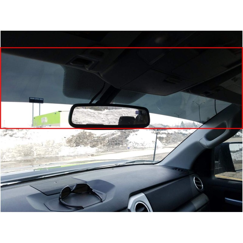 Autotech Park Precut Sun Visor Tinting Film Compatible with 2012-2019