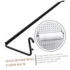 Gatuida Pegboard Paper Towel Holder Sturdy Metal Towel Hook for