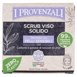 I Provenzali | Scrub Viso Solido, Testato su Pelli Sensibili, 70 g