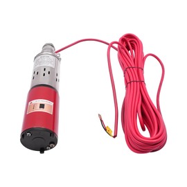 YIYIBYUS Deep Well Submersible Pump, 12V Stainless Steel Submersible Pump Deep Well Water DC Pump 1500L/H with 23 ft Electric Cord for Irrigation, Home, Industrial