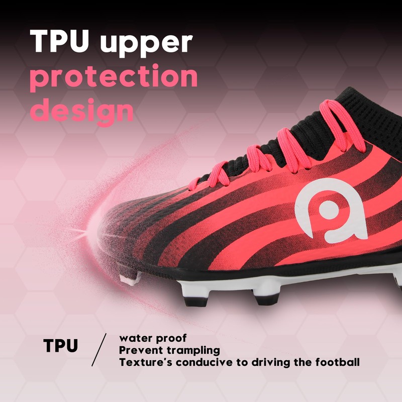 Girls Football Cleats Baseball Cleat for Youth Breathable and Soft