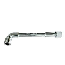 GOLDTOOLS 10mm 6 Point x 6 Point 90° Angled Head Slanted Pipe Wrench Chrome Vanadium Steel (10mm)