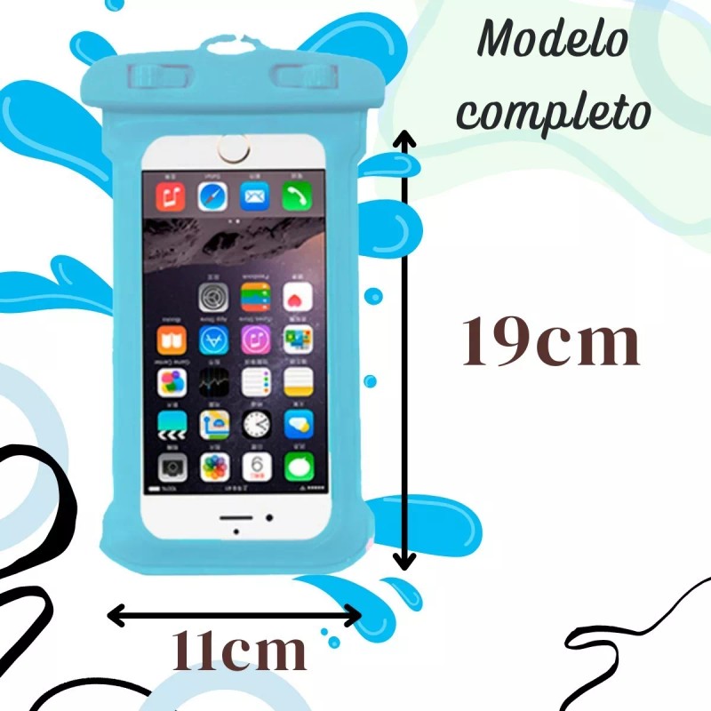 Universo en Linea Funda Acuatica Sumergible Protege Celular Playa Alberca
