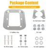 Billet Aluminum Battery Tray Battery Pallet Trunk Battery Hold Down