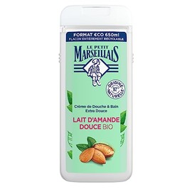 Le Petit Marseillais Shower & Bath Cream Extra Soft Almond Refill Pack 1 x 650 ml