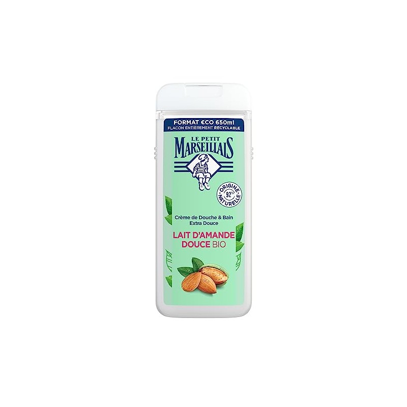 Le Petit Marseillais Shower & Bath Cream Extra Soft Almond