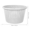 Mipcase Swimming Pool Filter Basket Plastic Skimmer Basket for Easy