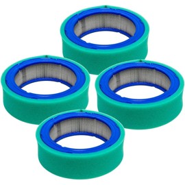 HUAWELL 394018S 394018 Air Filter for Briggs & Stratton Vanguard V-Twin 16HP 18HP 392642 5050H 5050B 4135 421400 402400 Engine GT235 LT166 (4 Pack Blue)