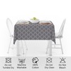 Encasa Homes Printed Tablecloth 145 x 145 cm for Square