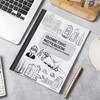 Ctosree 5 Pcs Isometric Graph Paper Notebook 8.5" x 11"