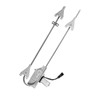 Front Passenger Side Power Window Regulator with Motor (2-Pin)