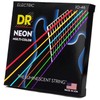 DR Strings HI-DEF NEON - Multi-Color Silver Plated/Nickel Plated Electric