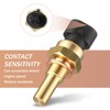 1 Pack Engine Coolant Temperature Sensor, ECT Temp Sensor Replacement
