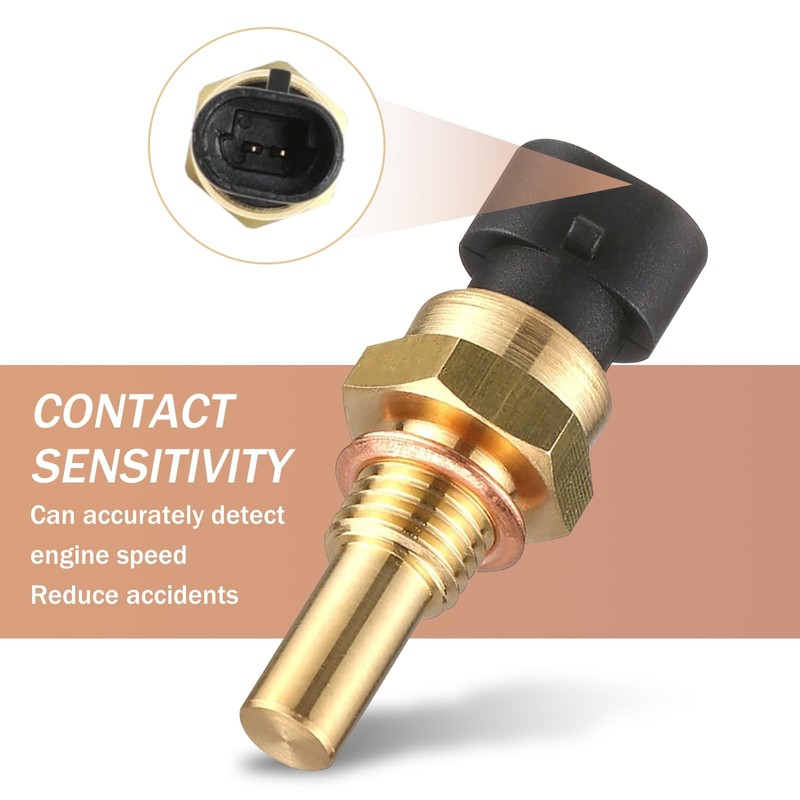 1 Pack Engine Coolant Temperature Sensor, ECT Temp Sensor Replacement