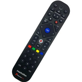 Freeview T3-R Remote Control Compatible with Manhattan Play 4K Smart Recorder