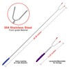 Briout Marshmallow Roasting Sticks 12 Colors Extra Long 45'' Stainless
