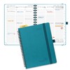 POPRUN Calendar 2026 Weekly Planner 22 x 16.5 cm, 17-Month