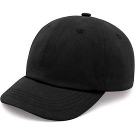 DRESHOW Baby Baseball Cap Outdoor Unisex Toddler Kids Baseball Cap Adjustable Sun Hat for Girls Boys, black