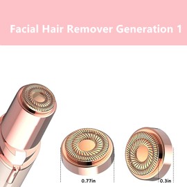 Rimoleur Flawless Replacement Heads,Rimoleur Facial Hair Remover Replacement Heads Generation 1 for Finishing Touch Flawless Facial Hair Removal Tool for Women,Pack of 4
