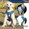 MESVIER Arnés para Perro Mediano Grande Pequeño con Correa 1.5m,