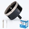 2-3/4" Diamond Hole-Saw Bits with Pilot Drill Bit 2-3/4 in