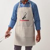 CafePress Saxophone Represent Kitchen Apron with Pockets, Grilling Apron, Baking
