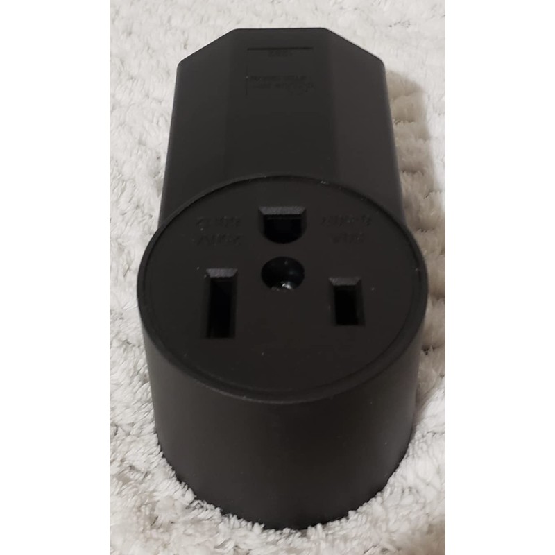 6-50R Surface Mount Straight Blade Receptacle - 50amp - 250