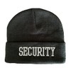 Nayt Security Cuffed Beanie Knit Hat Black