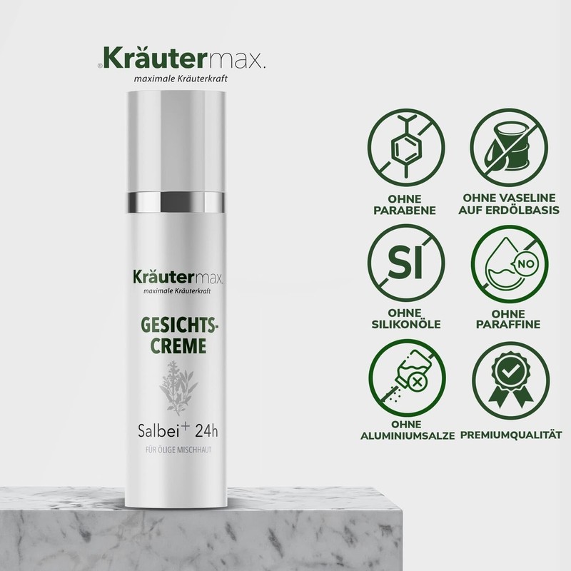 Kräutermax Sage Face Cream 1 x 50 ml