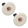 1 Pair Side Marker Turn Signal XGB500020 Clear Side Marker