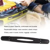 Alomejor Plastic Luggage Pull Handle Black Flexible Spare Strap Handle