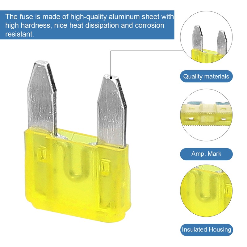 300pcs Fuses Assortment Kit Plug-in Blade with 2 Circuit Testers