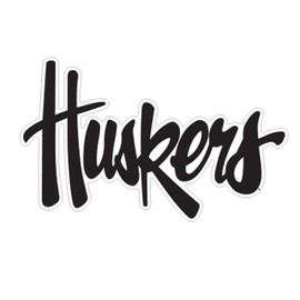 Nebraska Magnet (BLK HUSKERS MAGNET (3''6''12''), 12 in)