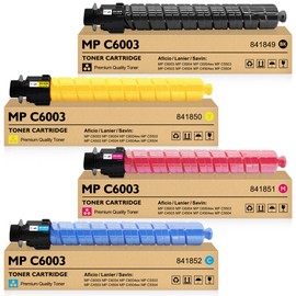 Meagiis MP C6003 Toner Cartridge 4-Pack 841849 841850 841851 841852