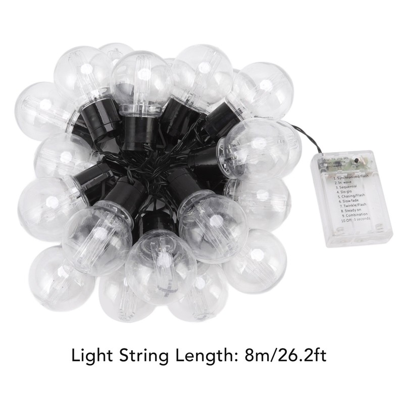 LED String Lights 20LEDs Waterproof Outdoor String Lights for Garden