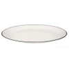 LIGNE Dessertteller D. 21 cm schwarze Linie