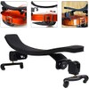 Violin Shoulder Rest, 3/4 4/4 Size, Aluminum Alloy Violin Shoulder