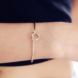 Embtrem To My Daughter Bracelet from Mom Gold Knot Bracelets for Women Jewelry Inspirational Gifts for Women