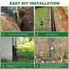 Upgraded Drainage Grate 4 Inch, Angled Yard Drainage Emitter, Grating