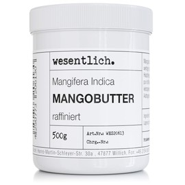 Mango Butter from wesentllich. 500 g - 100% pure, vegan and without additives