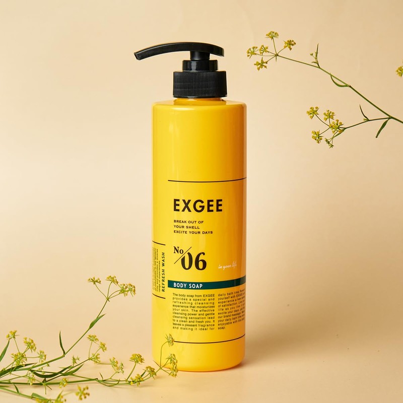 EXGEE ESPOIR TRIBE Body Soap Refill, 11.8 fl oz (320