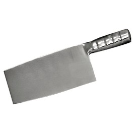 Vogue L259 Stainless Steel Chinese Cleaver, Silver, 20.5 cm Blade Length