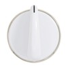 2-Pack WE01X20378 Control Knob Replacement for General Electric GTDP180ED2WW -