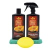 Pinnacle Natural Brilliance Leather Combo | Automotive Leather Conditioner &