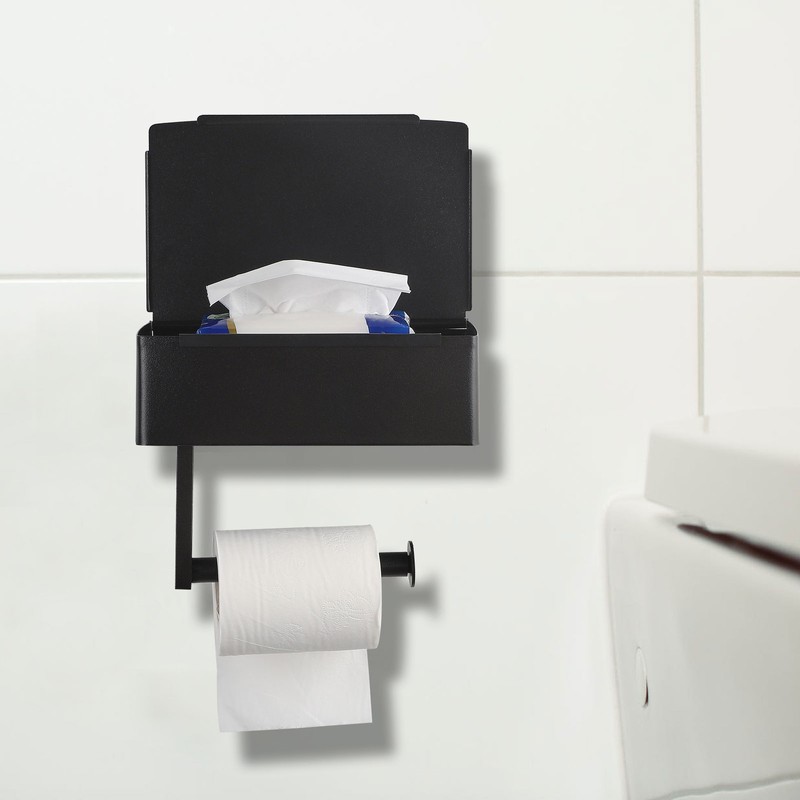 Rolling Paper Rack Can Put Wet Wipes Stainless Steel Drawer