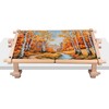 Simple Embroidery Frame and Embroidery Holder Combo Set，Beech Wood Fixable