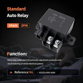 HiSport High Current Relays & Modules 12V 120A SPST-NO V23132-A2001-B200