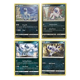 Absol - Lote de 4 cartas Pokémon - Eclipse cósmico 133/236 - Campeon's Path Astral Radiance