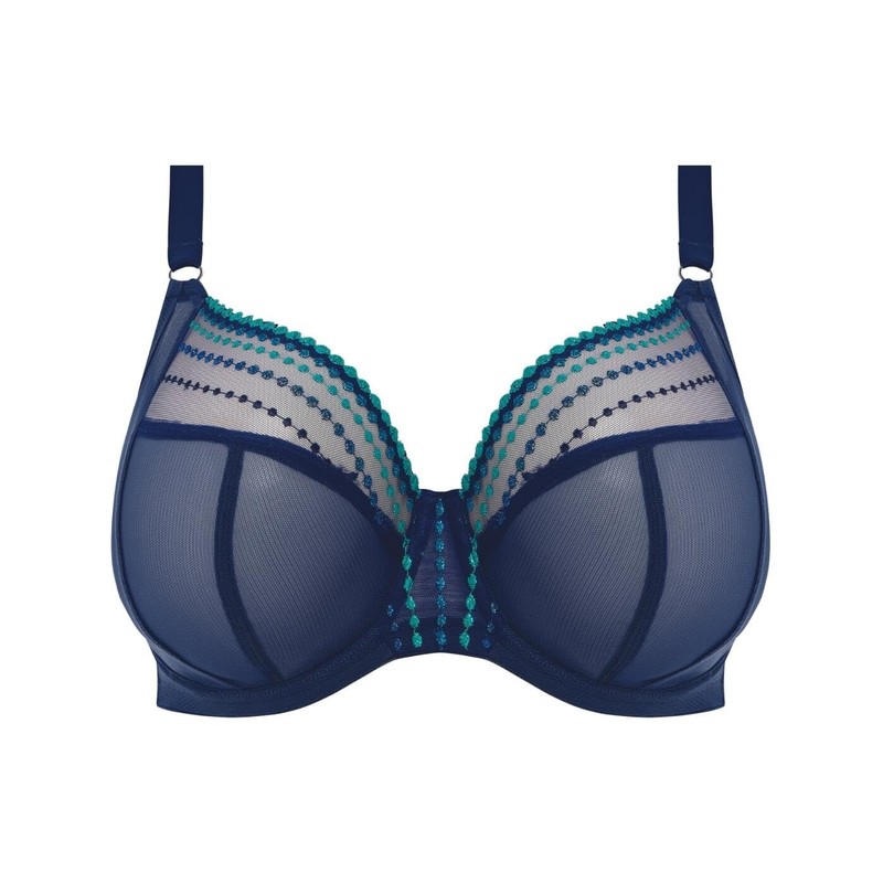 Elomi Matilda Plunge Underwire Bra, Siren Song, 40E